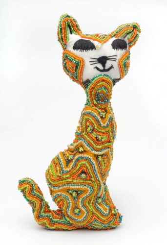 Mardi Gras Cat - Shirley Mundy