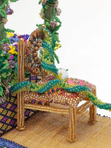 Tyson goes to the Mardi Gras Parade - Beading Pals on the Road