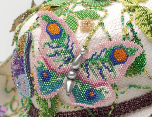 Butterfly Hat - Banffshire Beaders