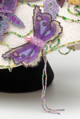 Butterfly Hat - Banffshire Beaders